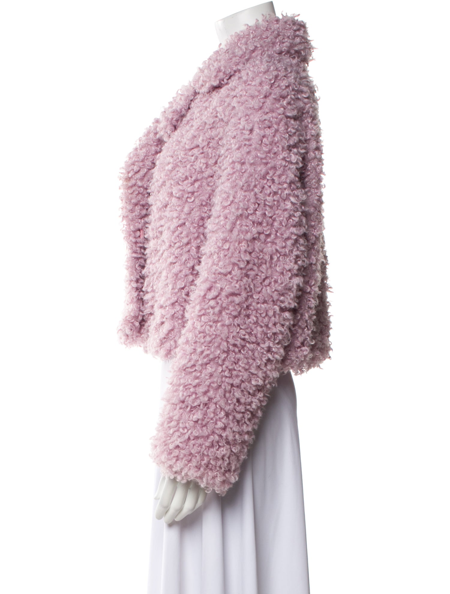 STAND STUDIO Faux Fur Faux Fur Jacket