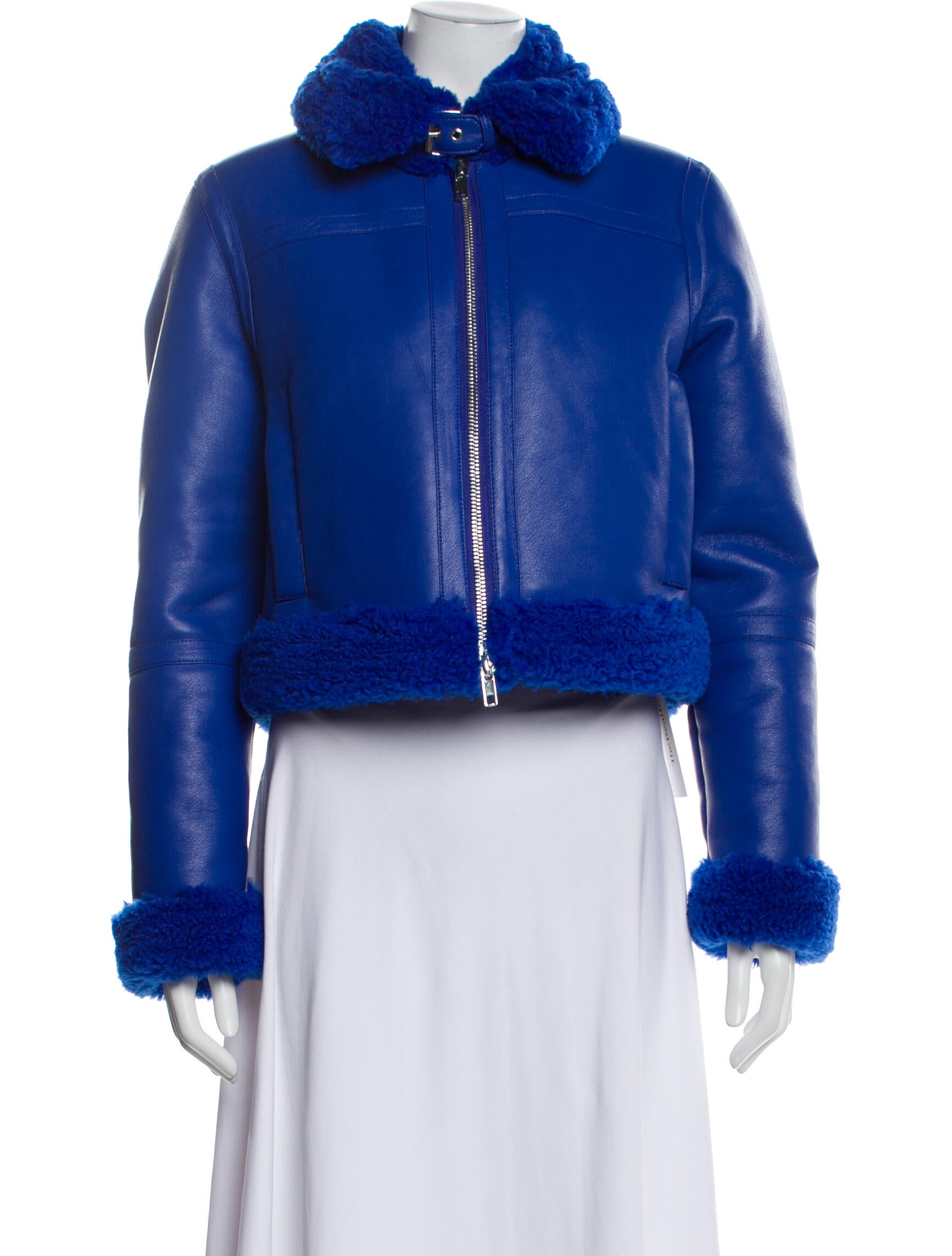 STAND STUDIO Faux Fur Coat