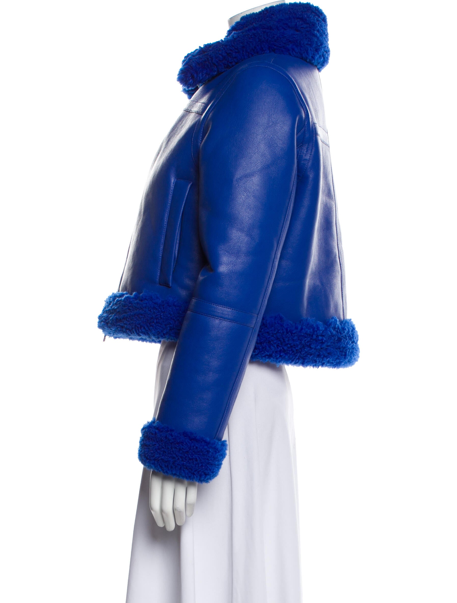 STAND STUDIO Faux Fur Coat