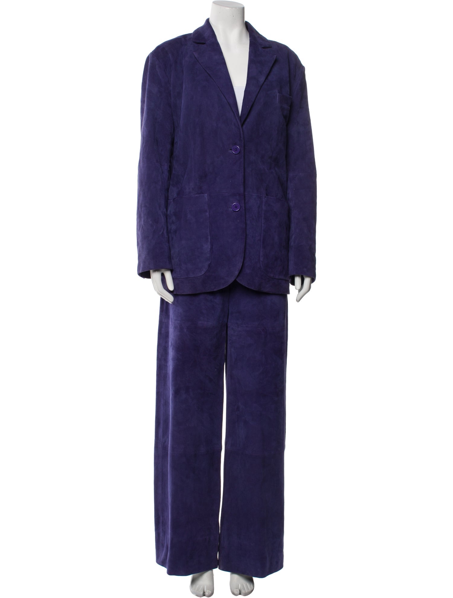 STAND STUDIO Suede Pantsuit