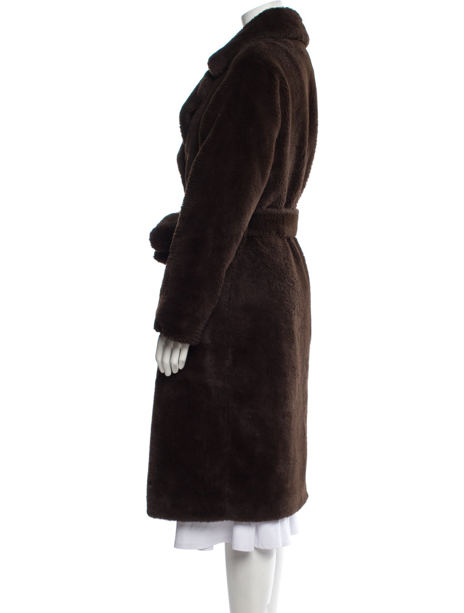 STAND STUDIO Faux Fur Coat