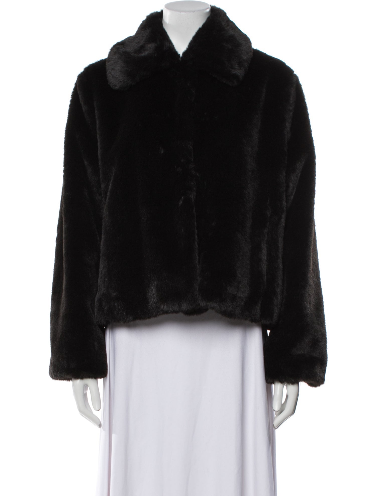 STAND STUDIO Faux Fur Jacket