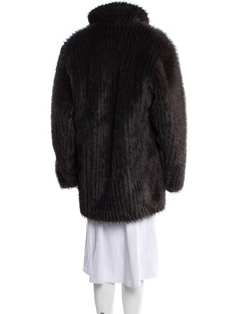 STAND STUDIO Faux Fur Coat