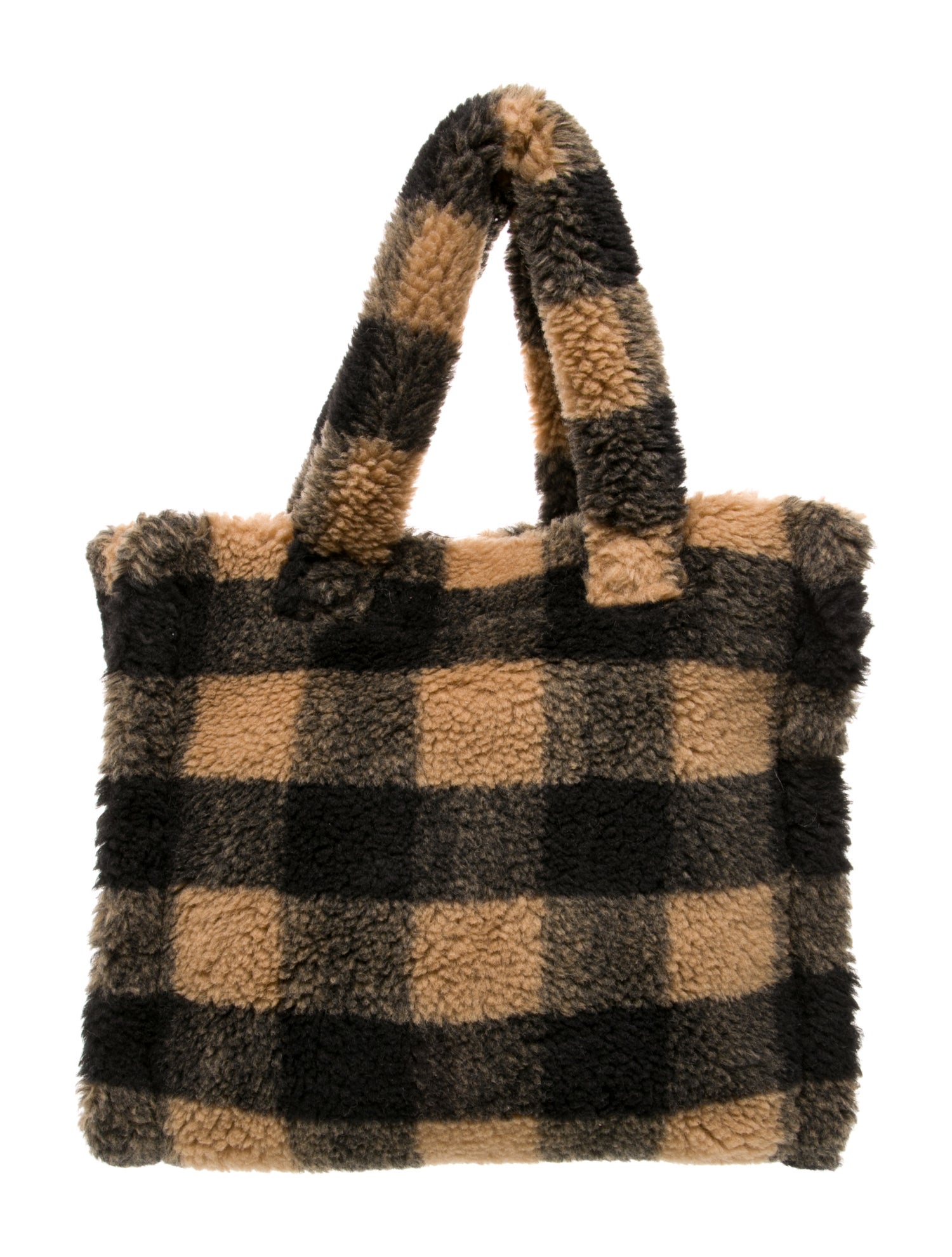 STAND STUDIO Faux Fur Tote w/ Tags
