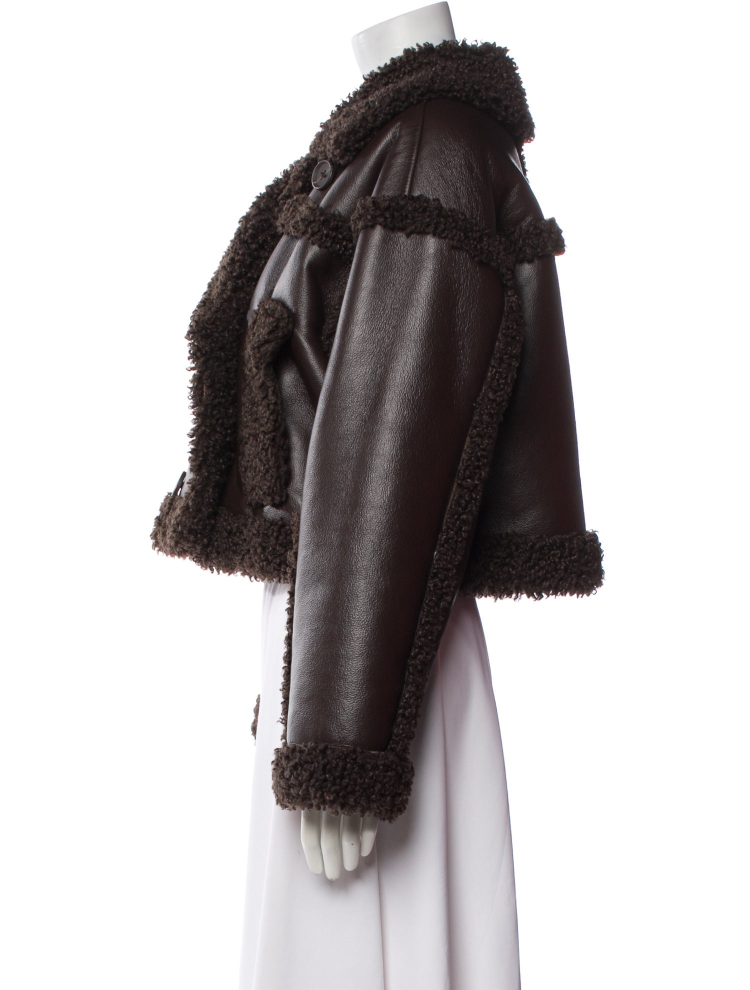 STAND STUDIO Faux Fur Jacket