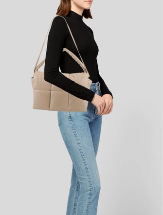 STAND STUDIO Leather Top Handle Bag