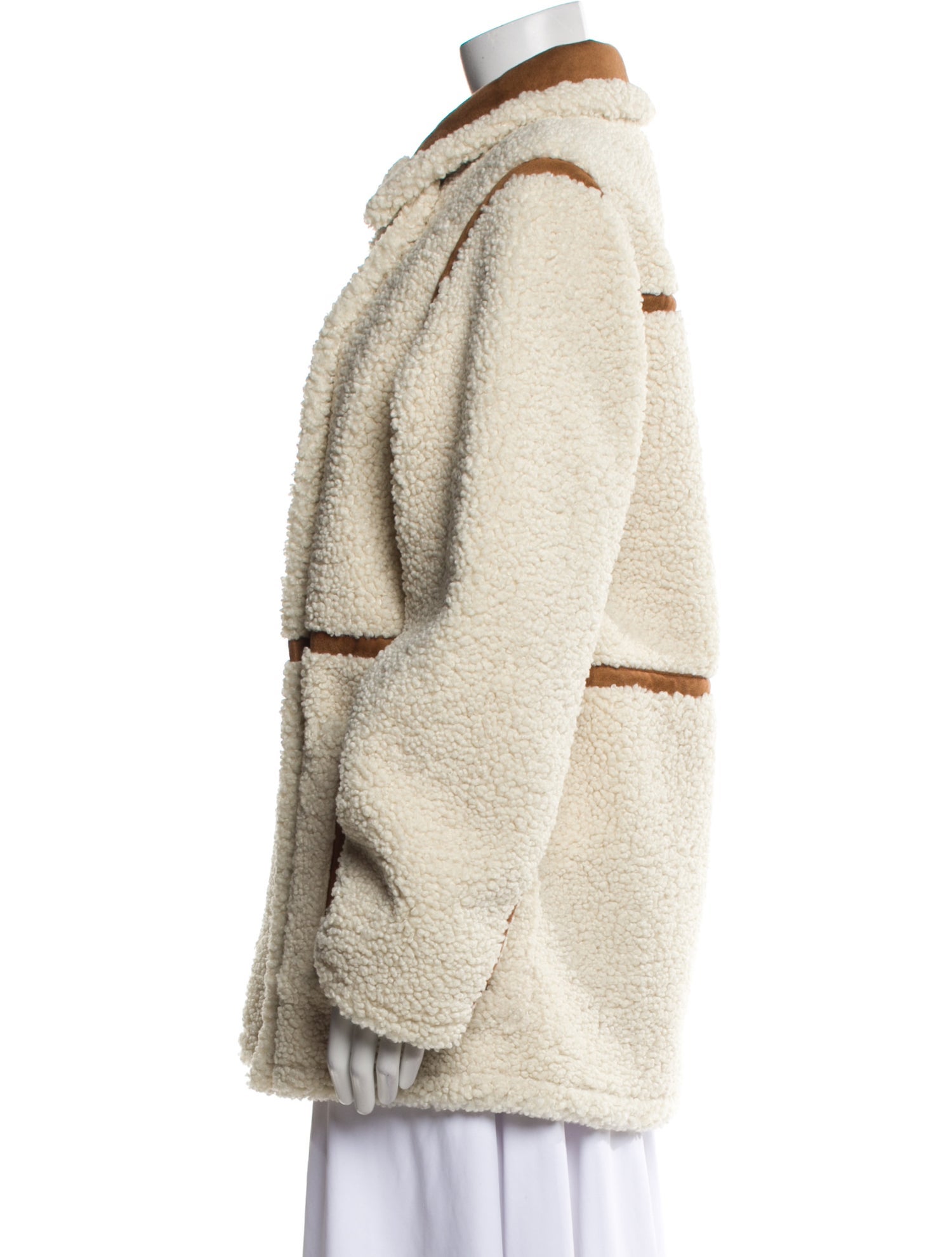 STAND STUDIO Faux Fur Faux Fur Jacket