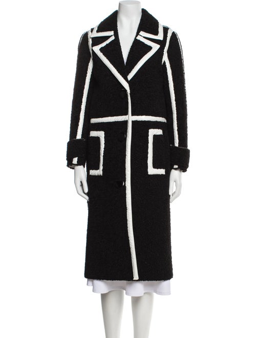 STAND STUDIO Colorblock Pattern Coat