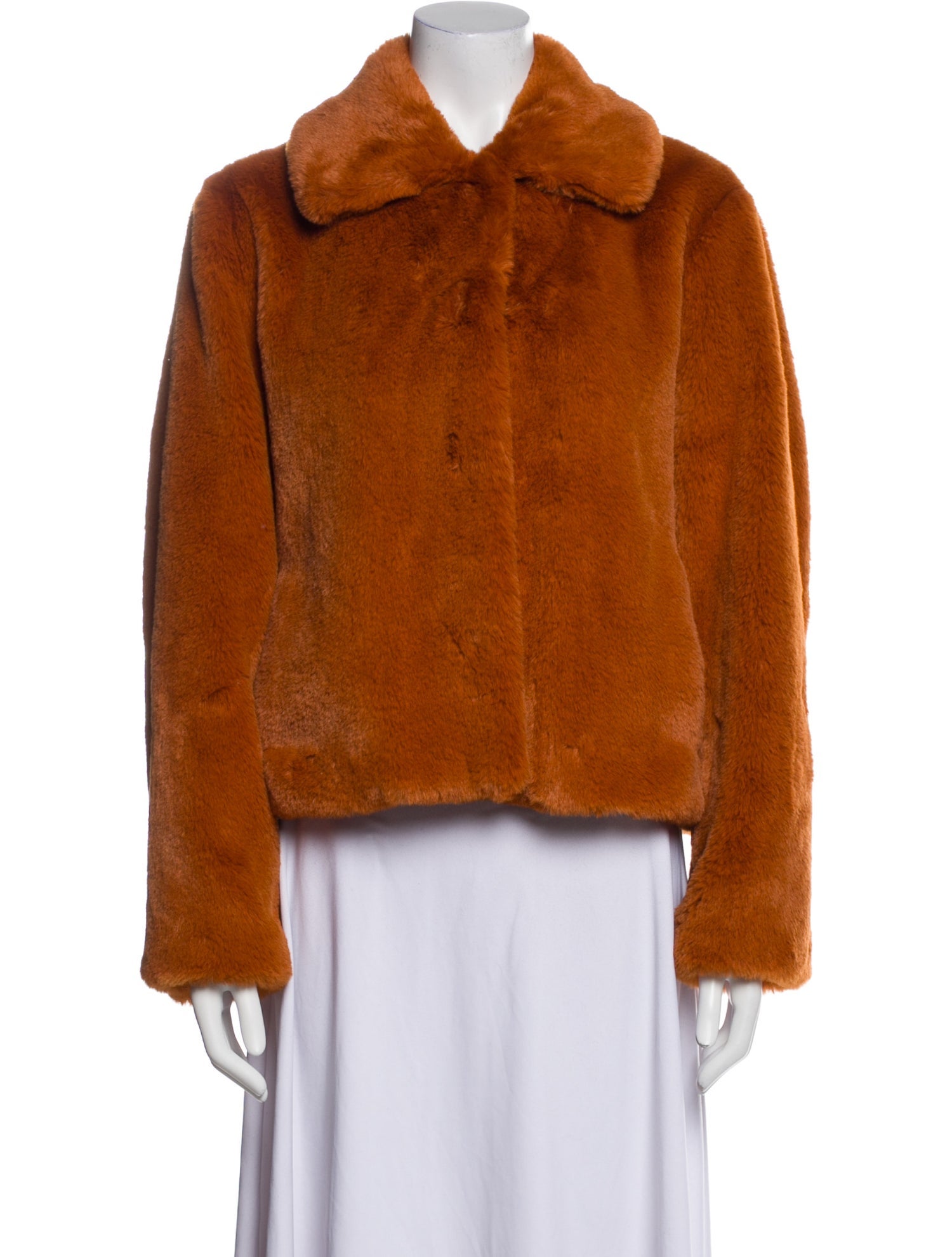 STAND STUDIO Faux Fur Coat