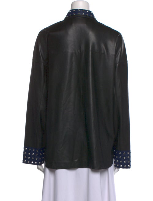 STAND STUDIO Long Sleeve Button-Up Top