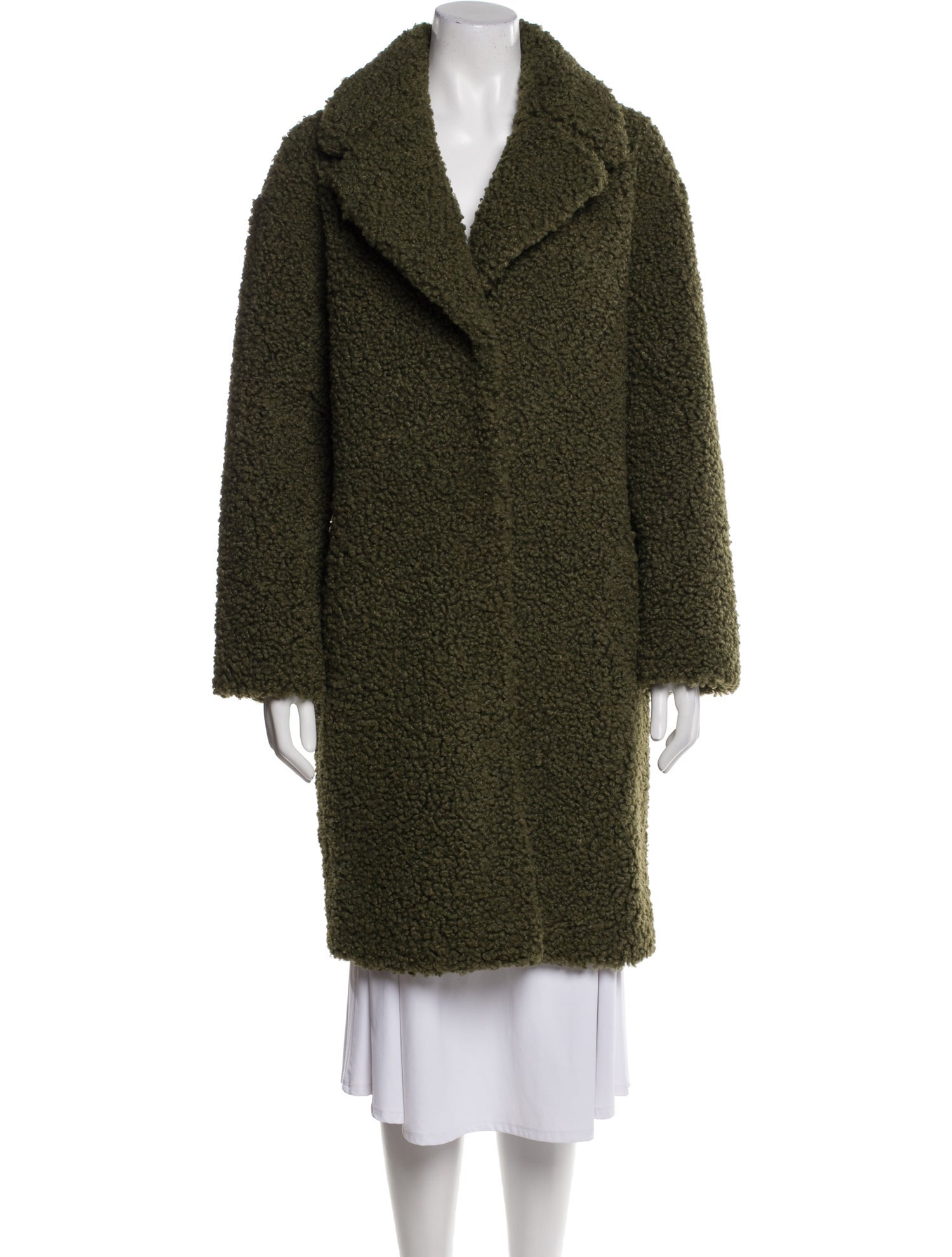 STAND STUDIO Faux Fur Faux Fur Coat