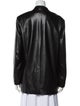 STAND STUDIO Faux Leather Blazer