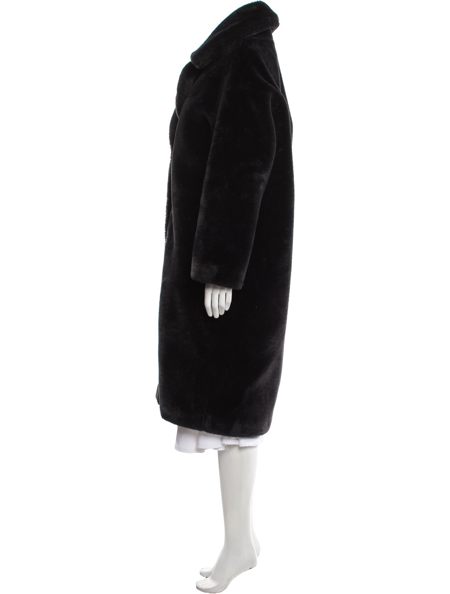 STAND STUDIO Faux Fur Coat