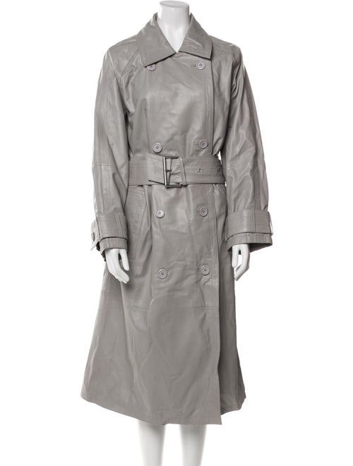 STAND STUDIO Leather Trench Coat