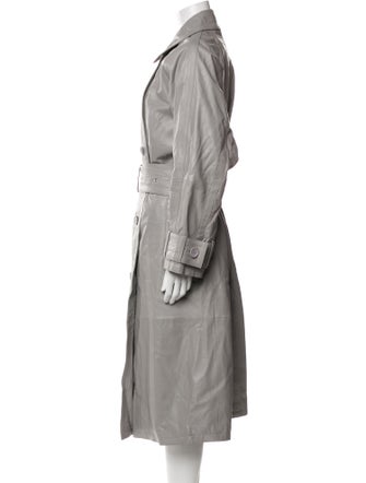 STAND STUDIO Leather Trench Coat