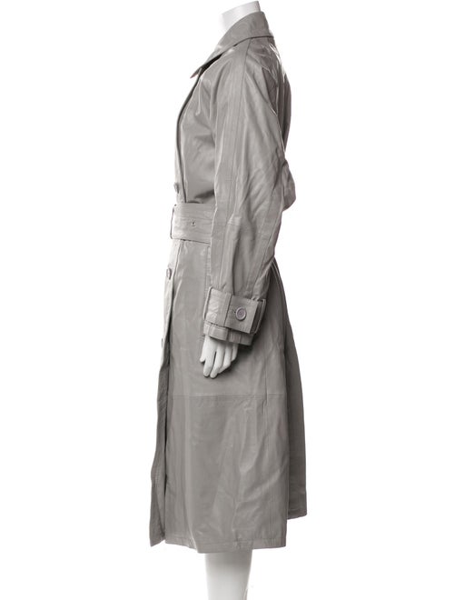 STAND STUDIO Leather Trench Coat