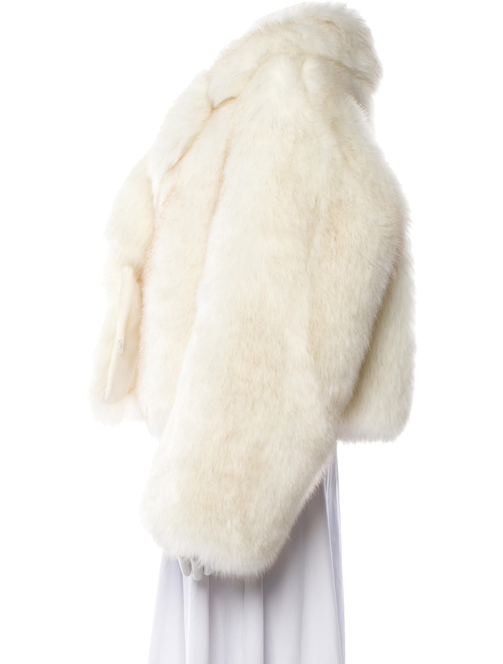 STAND STUDIO Faux Fur Faux Fur Jacket