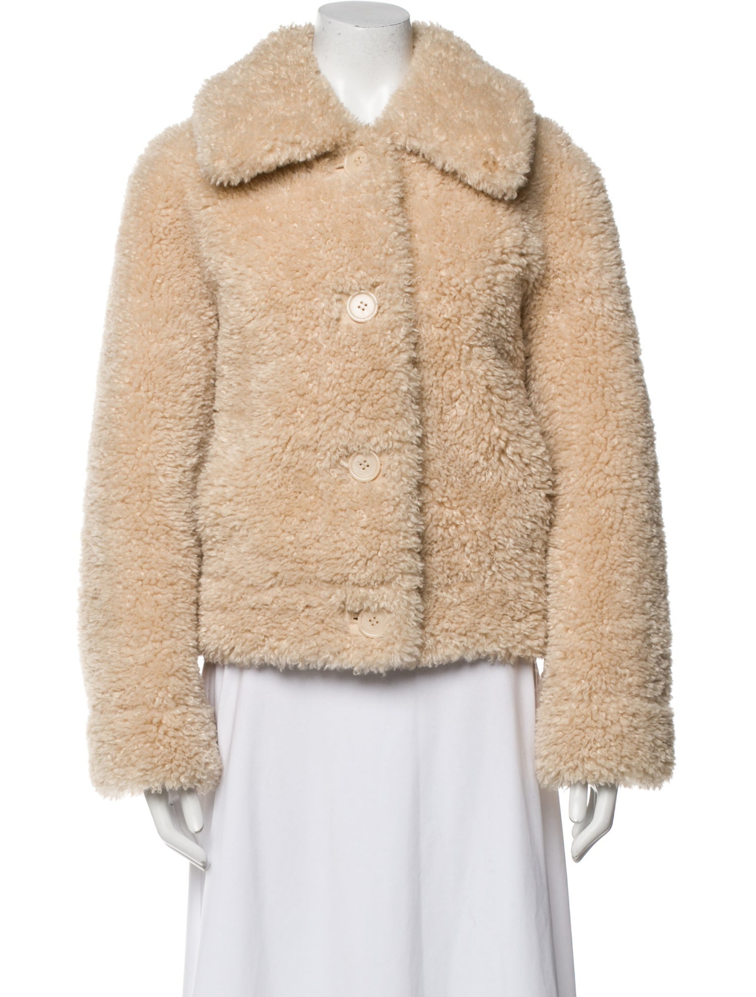 STAND STUDIO Faux Fur Jacket