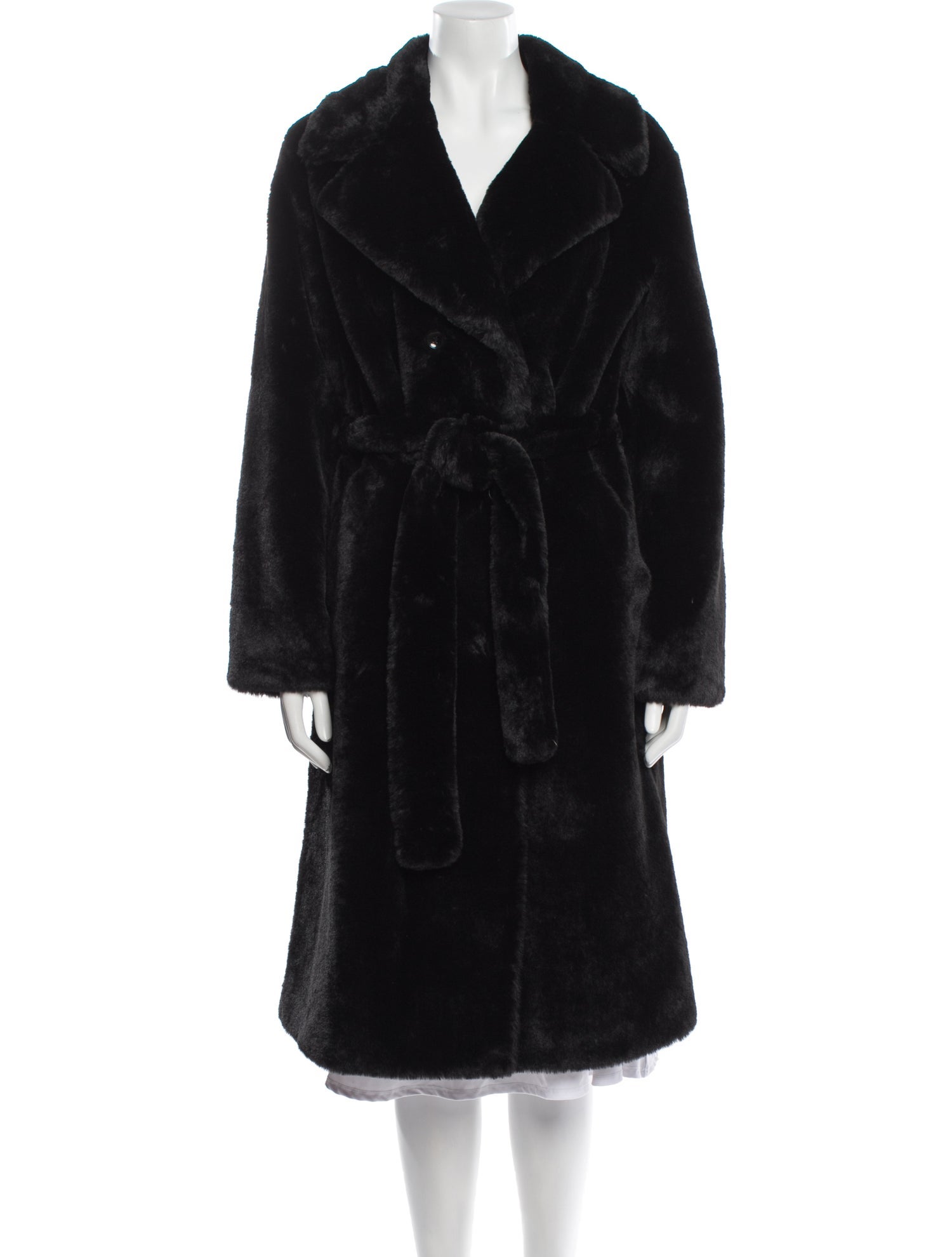 STAND STUDIO Faux Fur Faux Fur Coat