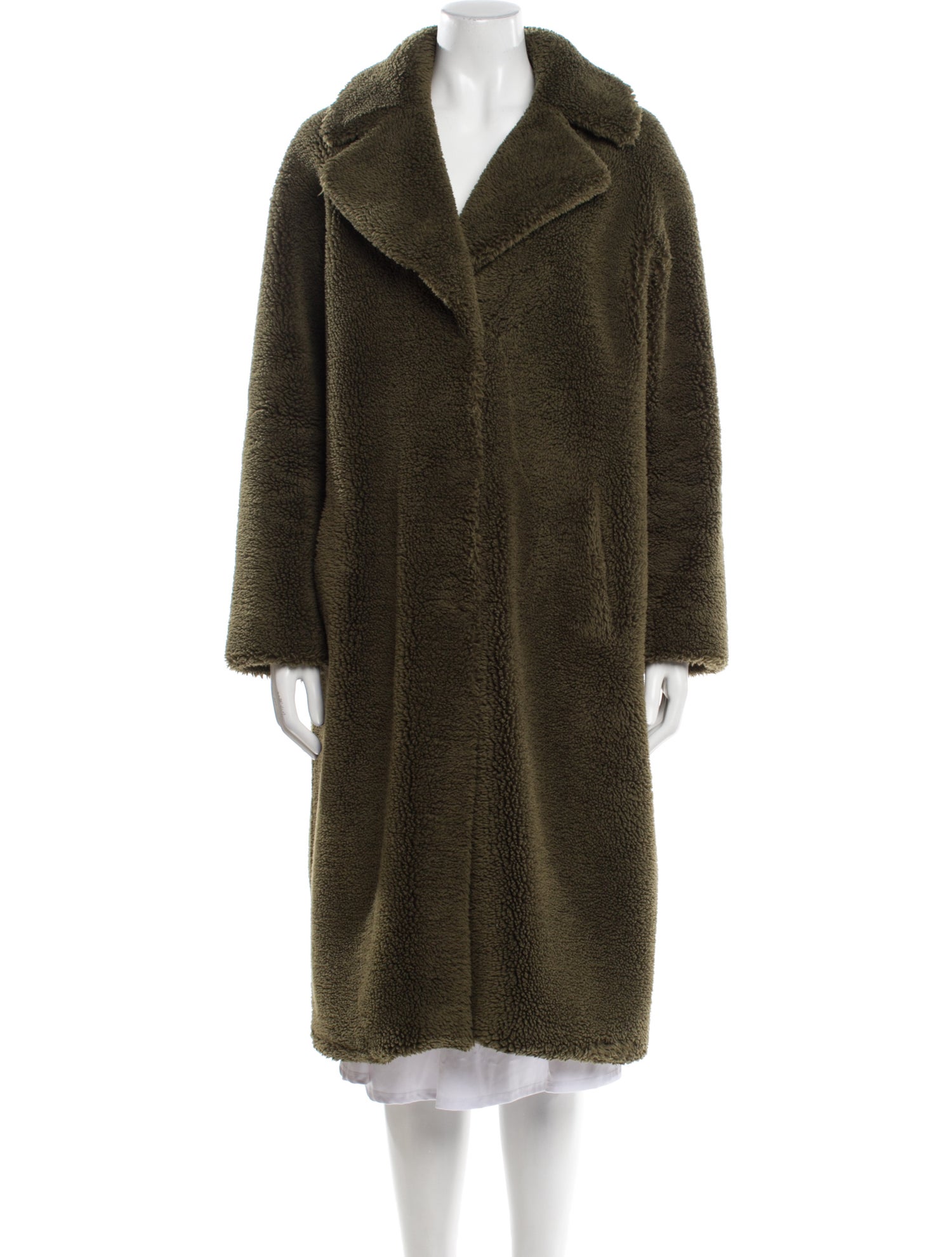 STAND STUDIO Faux Fur Coat