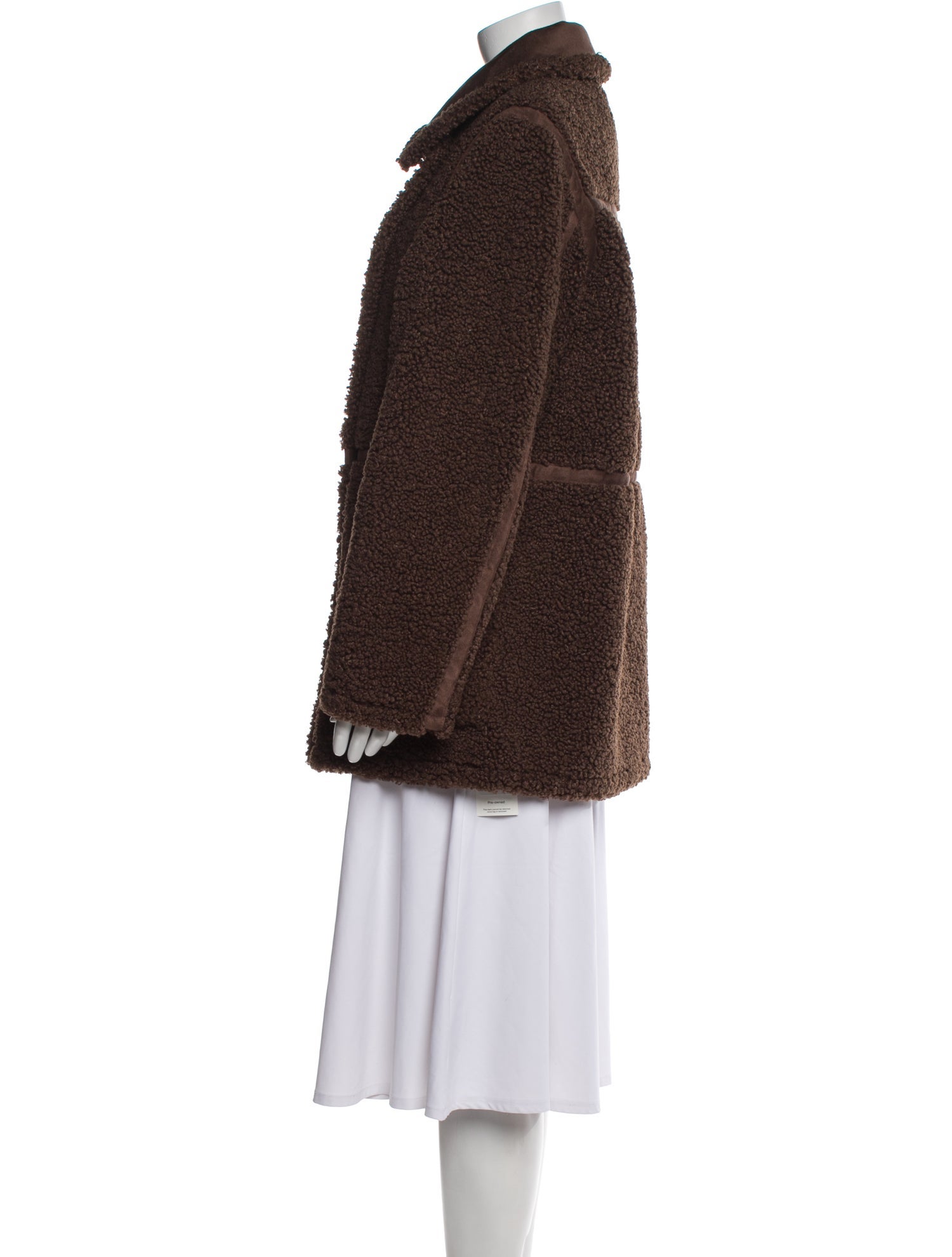 STAND STUDIO Faux Fur Coat