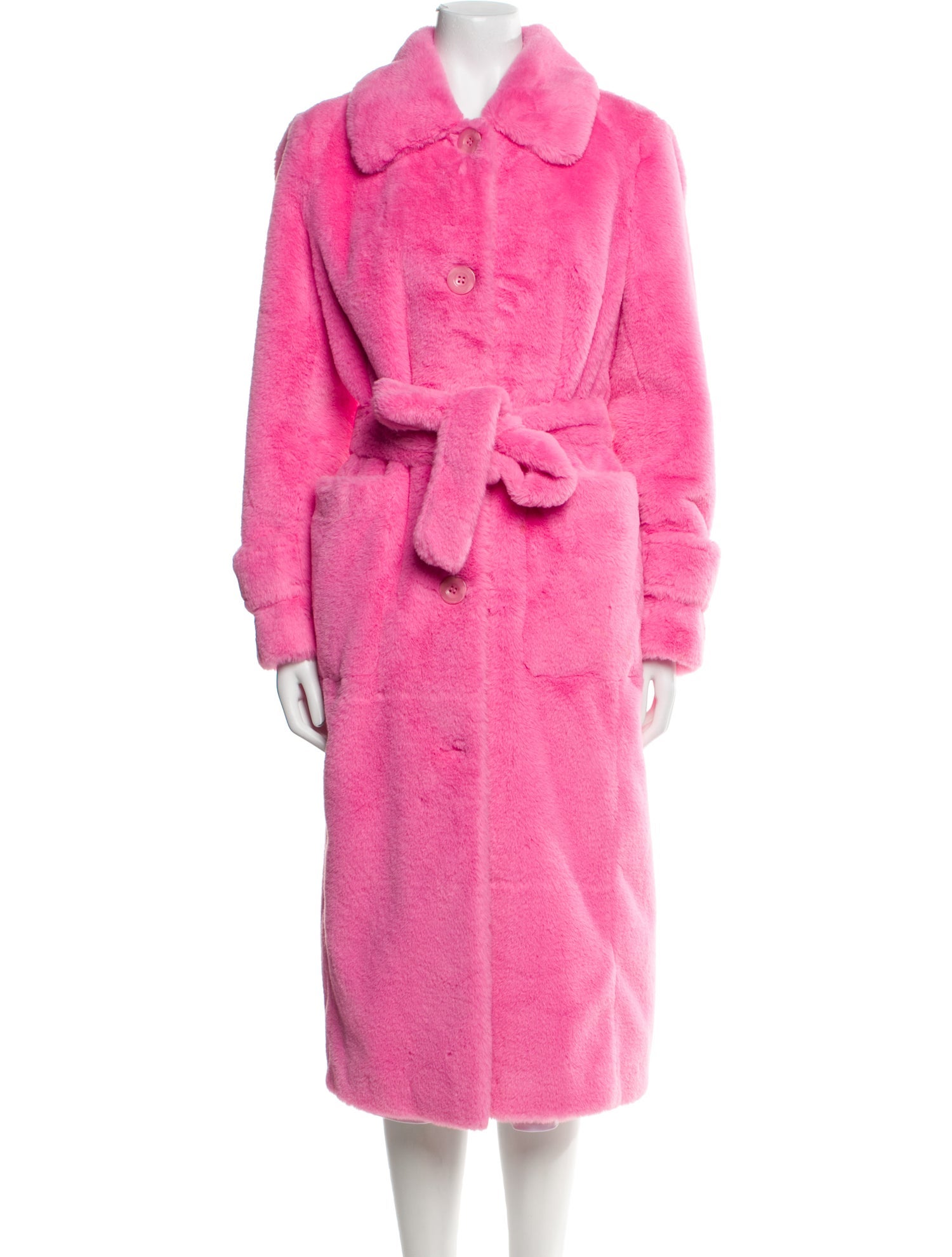 STAND STUDIO Faux Fur Coat