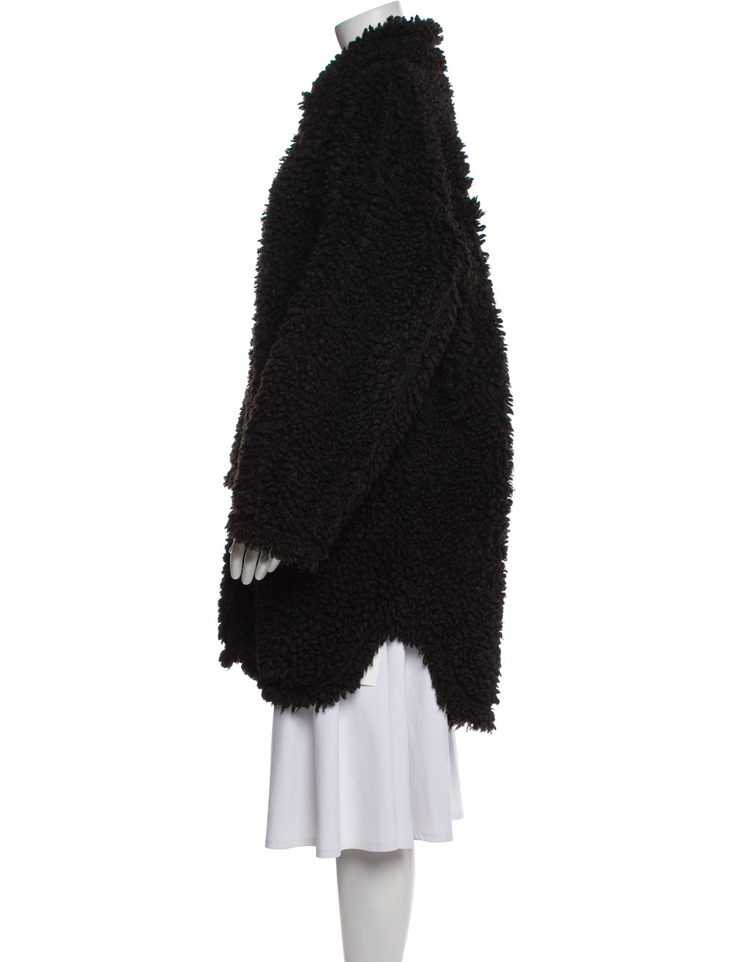 STAND STUDIO Faux Fur Coat