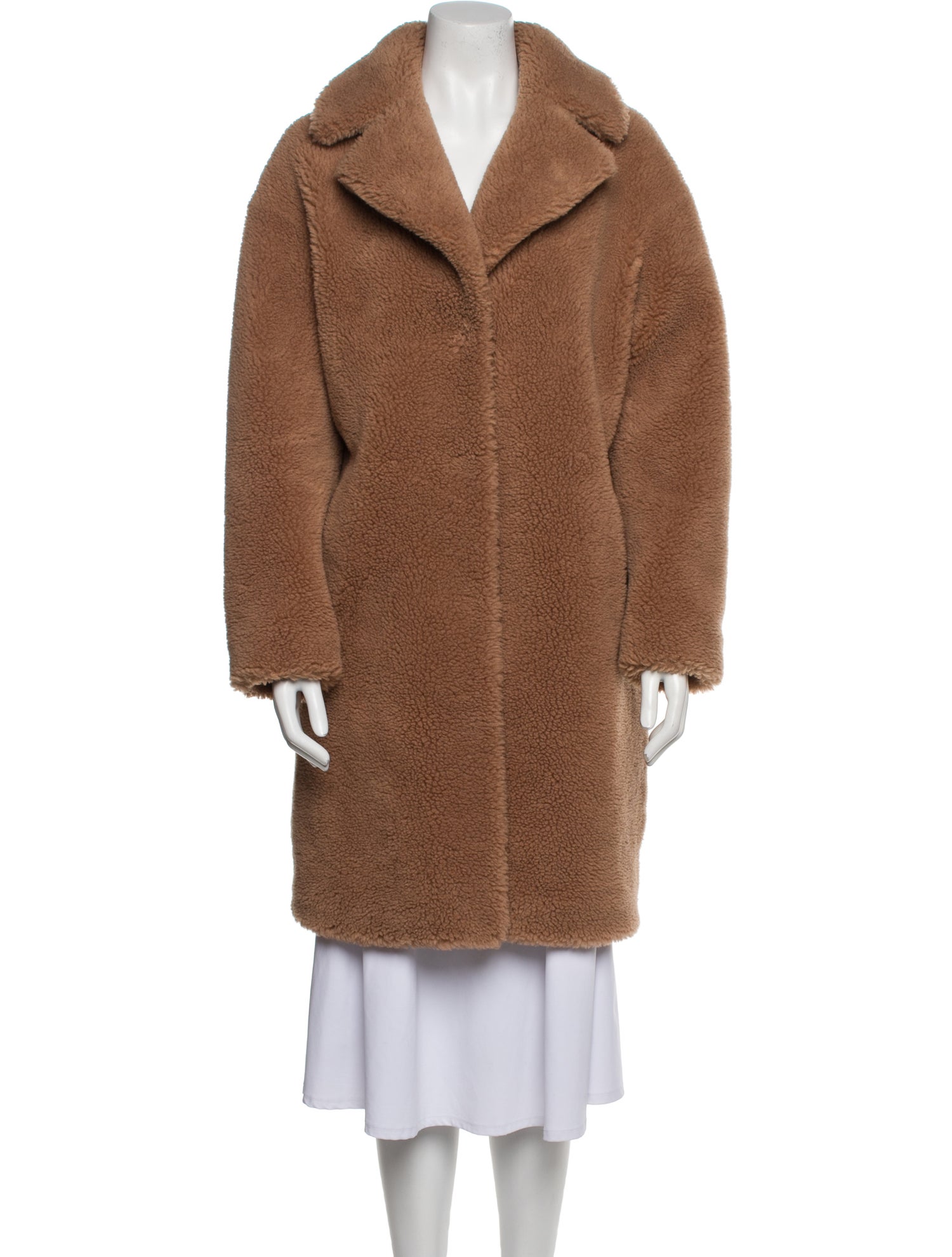 STAND STUDIO Faux Fur Coat