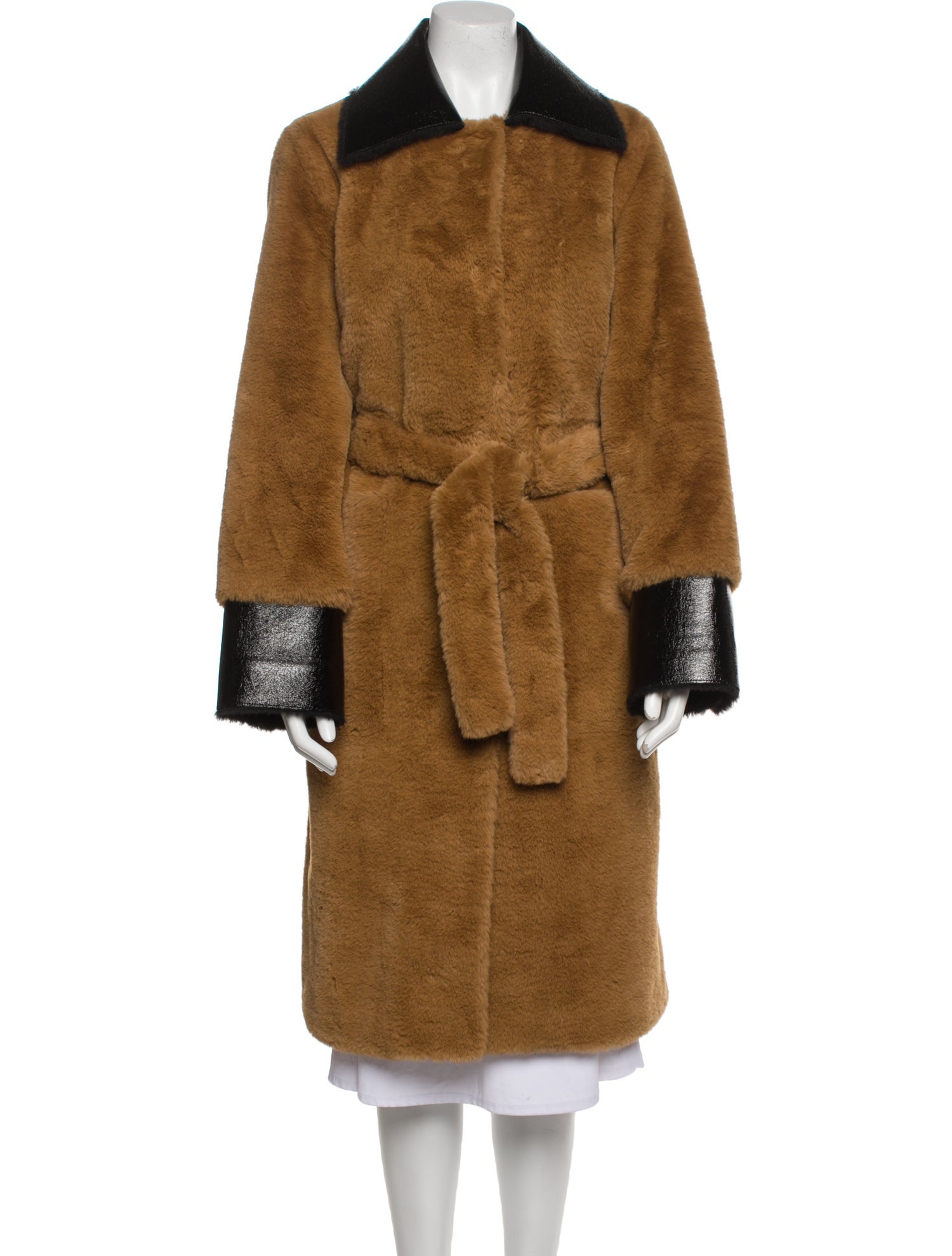 STAND STUDIO Faux Fur Coat