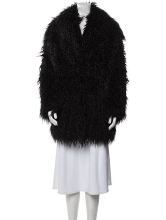 STAND STUDIO Faux Fur Jacket