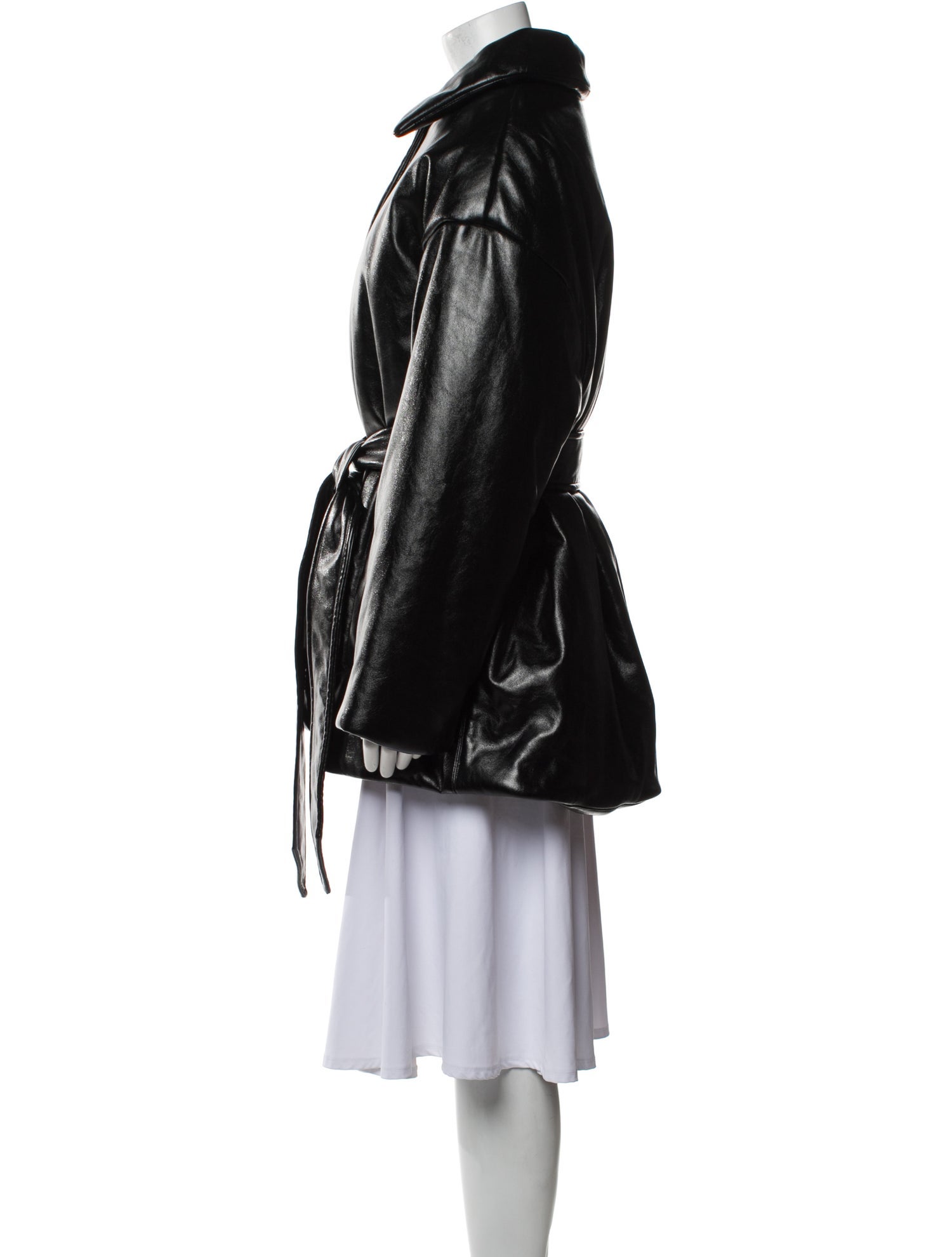 STAND STUDIO Ammie Faux Leather Coat w/ Tags