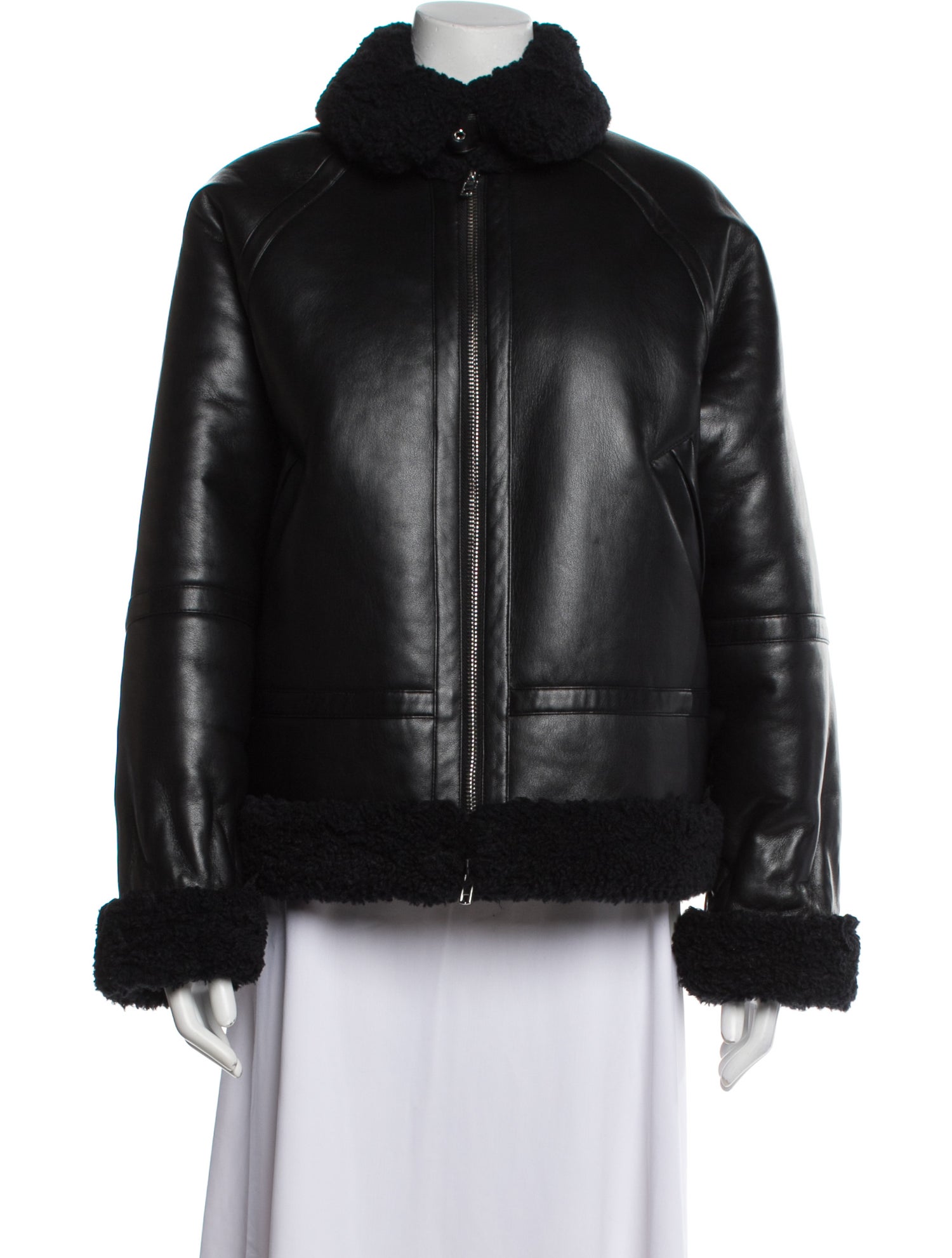 STAND STUDIO Faux Fur Coat