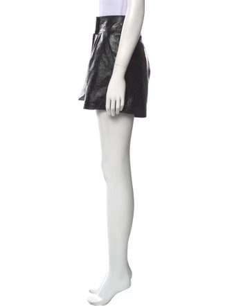 STAND STUDIO Leather Mini Shorts