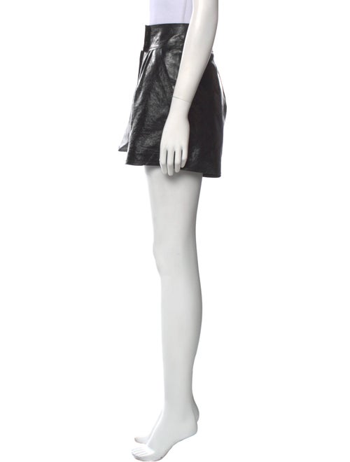 STAND STUDIO Leather Mini Shorts