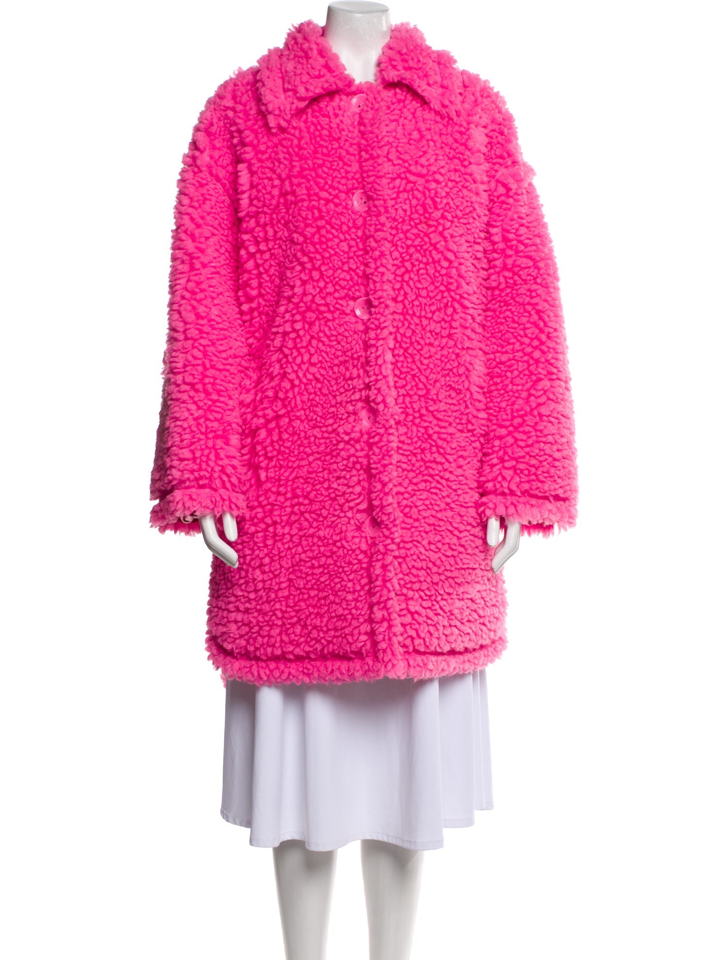 STAND STUDIO Faux Fur Coat