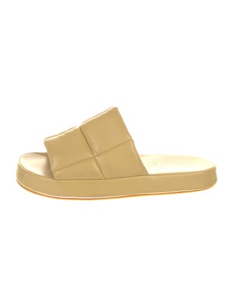 STAND STUDIO Leather Slides