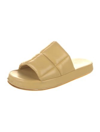 STAND STUDIO Leather Slides