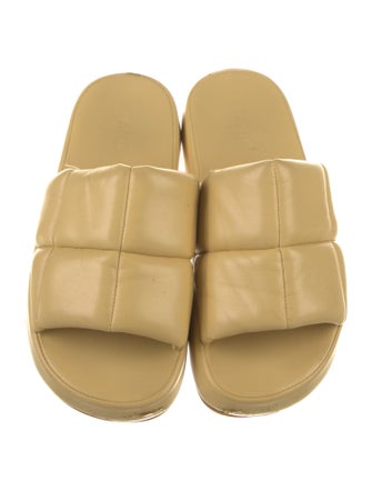 STAND STUDIO Leather Slides