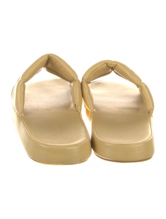 STAND STUDIO Leather Slides