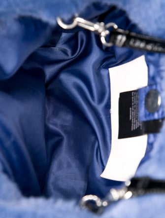 STAND STUDIO Faux Fur Top Handle Bag