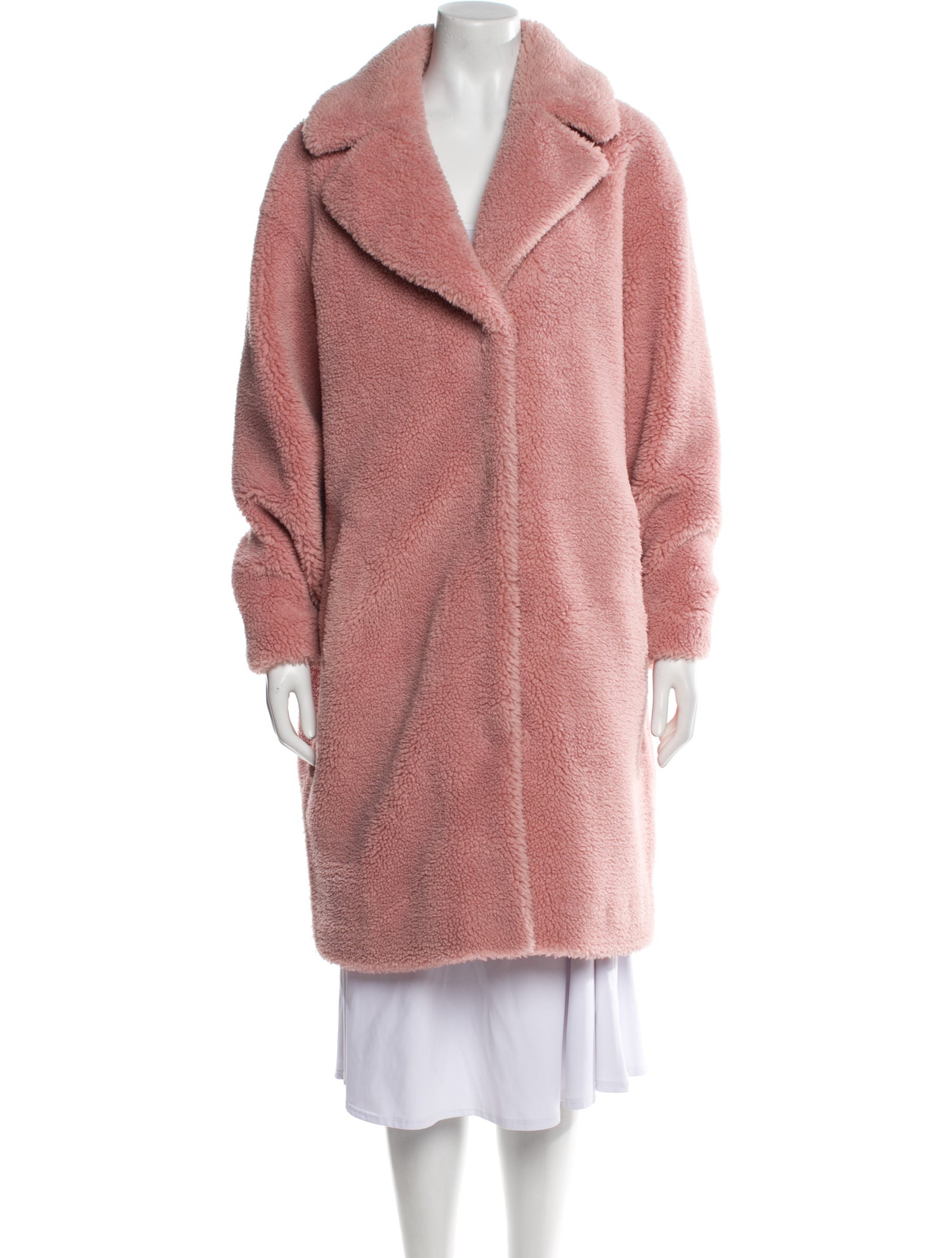STAND STUDIO Faux Fur Coat