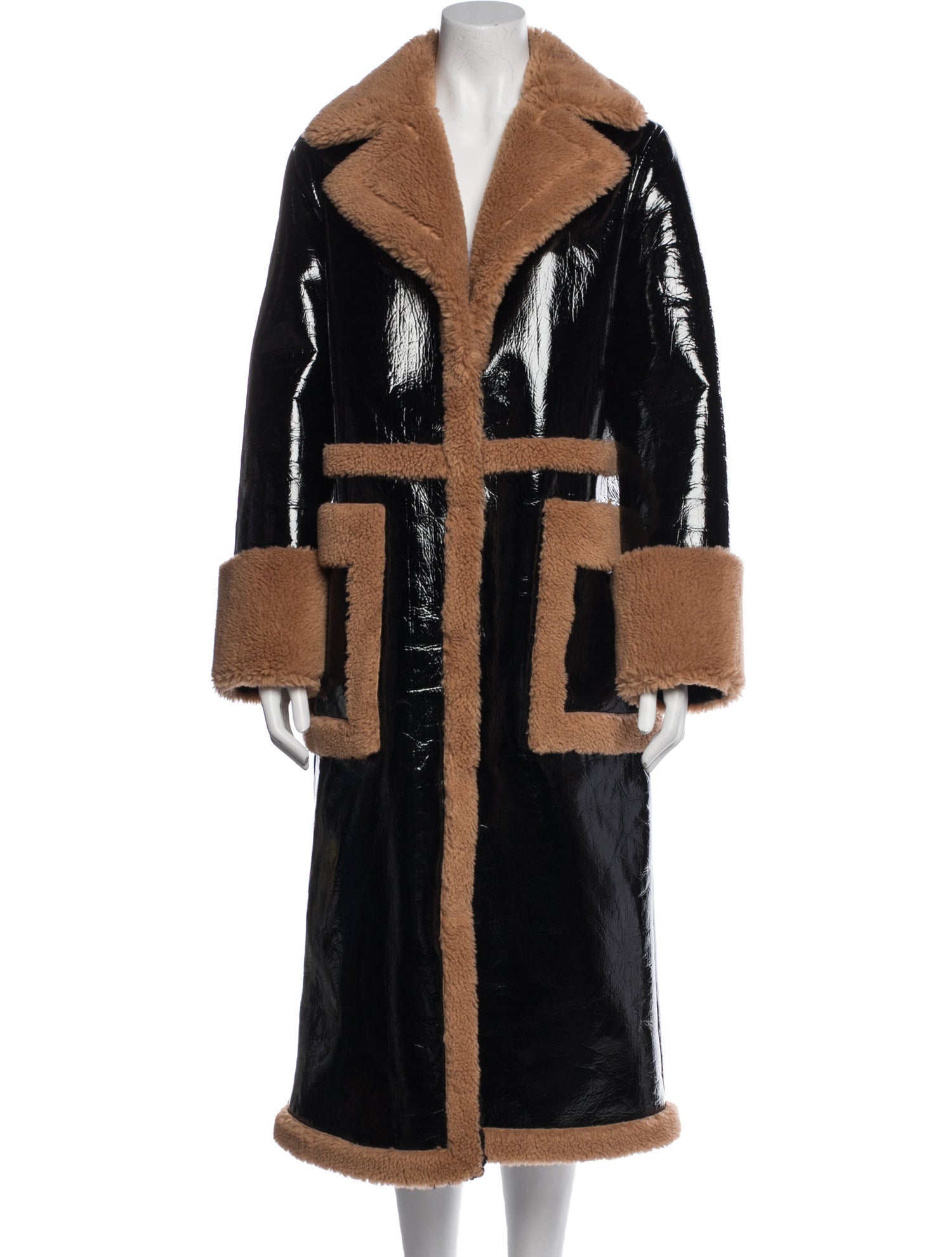 STAND STUDIO Faux Fur Coat