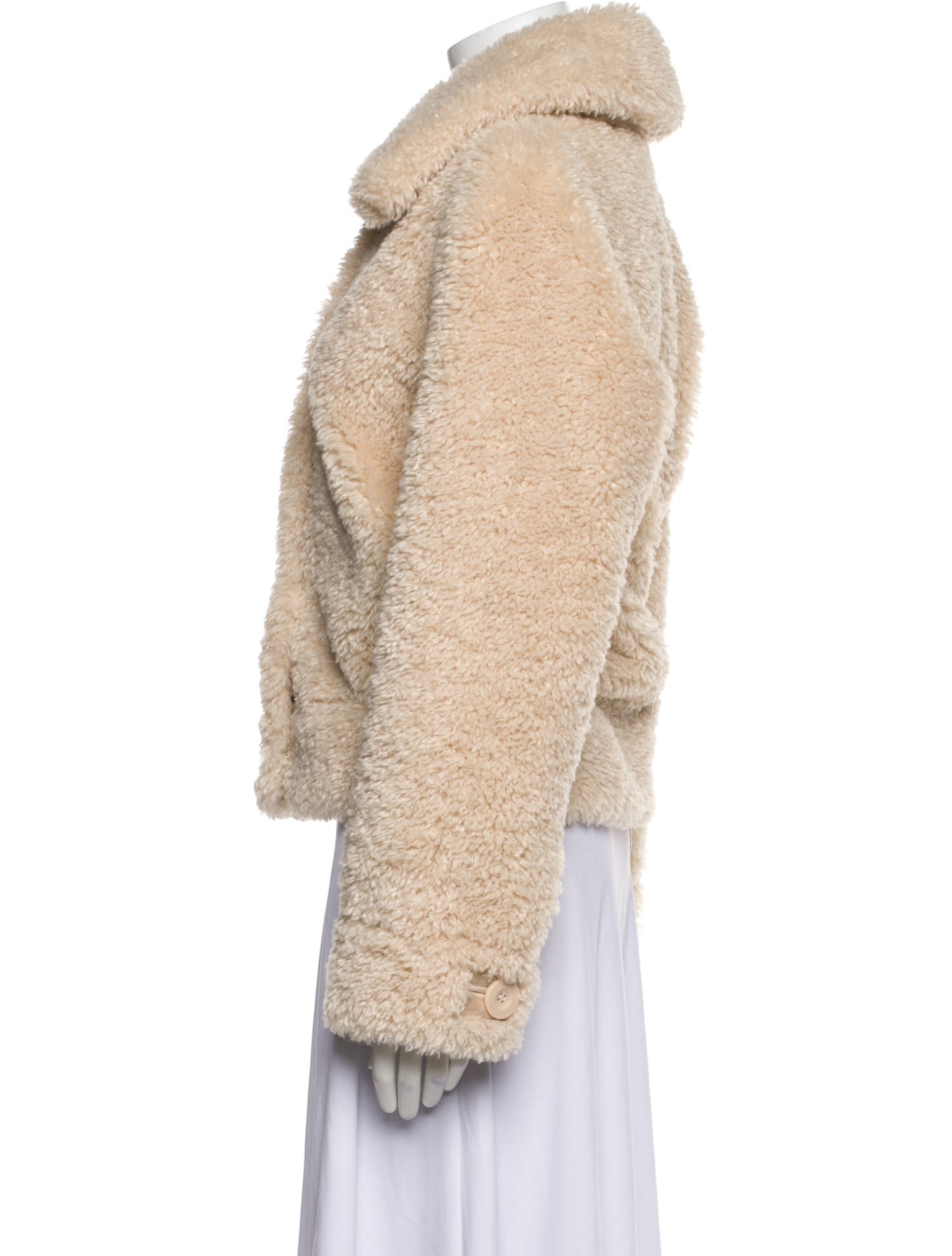 STAND STUDIO Faux Fur Jacket