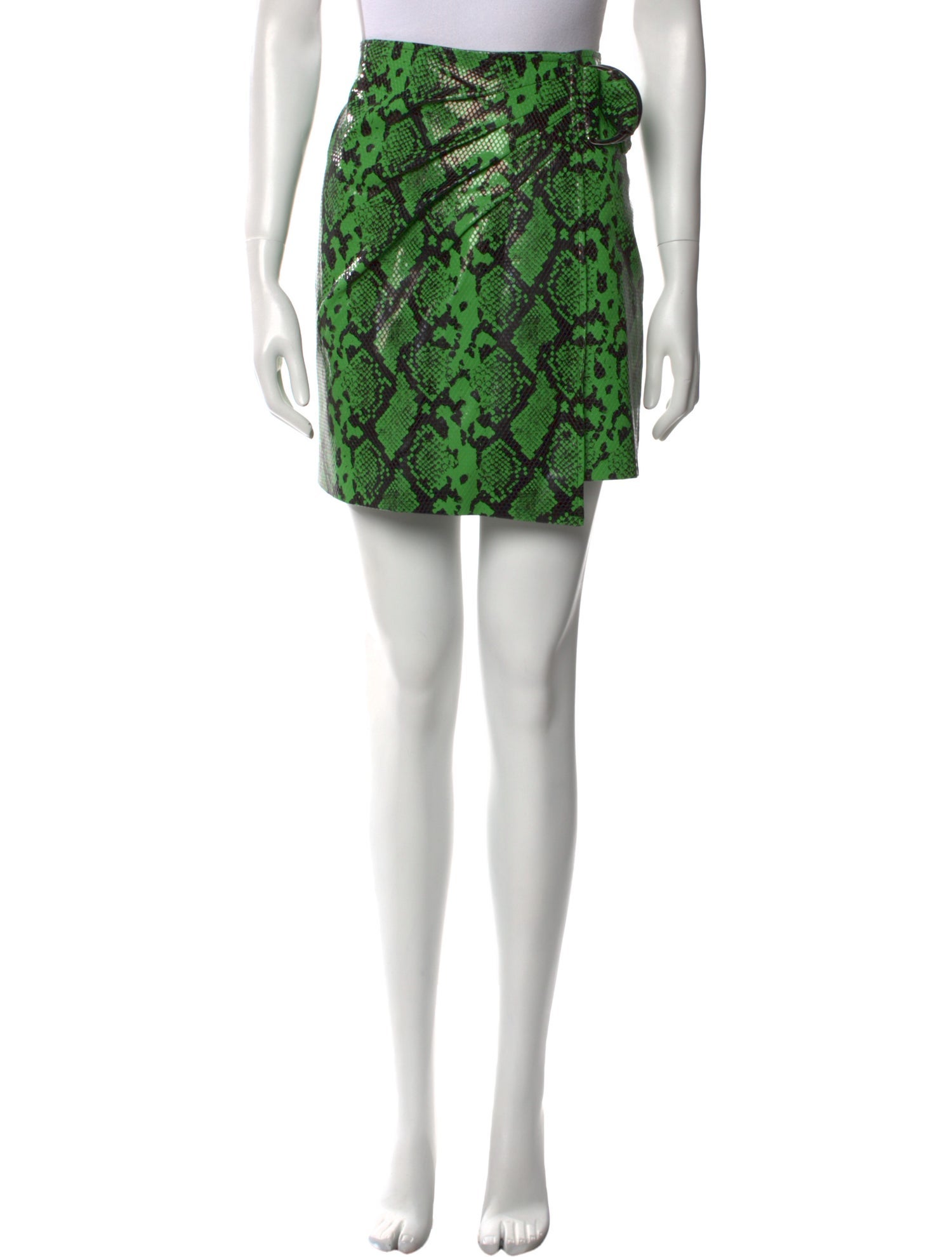 STAND STUDIO Animal Print Mini Skirt