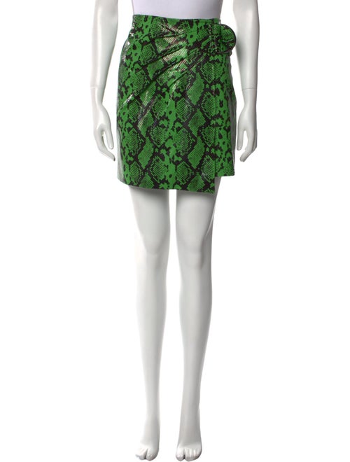 STAND STUDIO Animal Print Mini Skirt