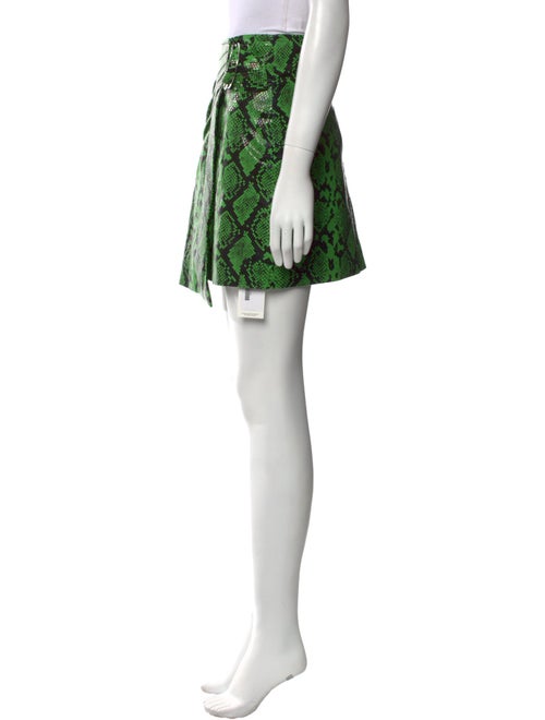 STAND STUDIO Animal Print Mini Skirt