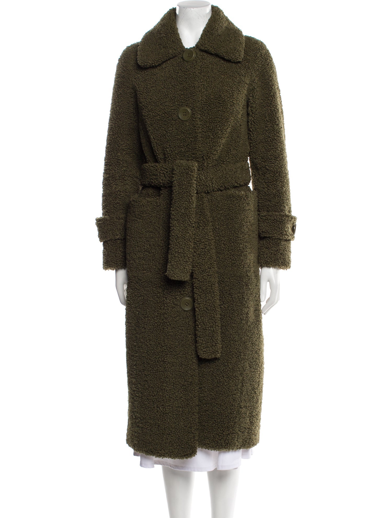 STAND STUDIO Faux Fur Coat