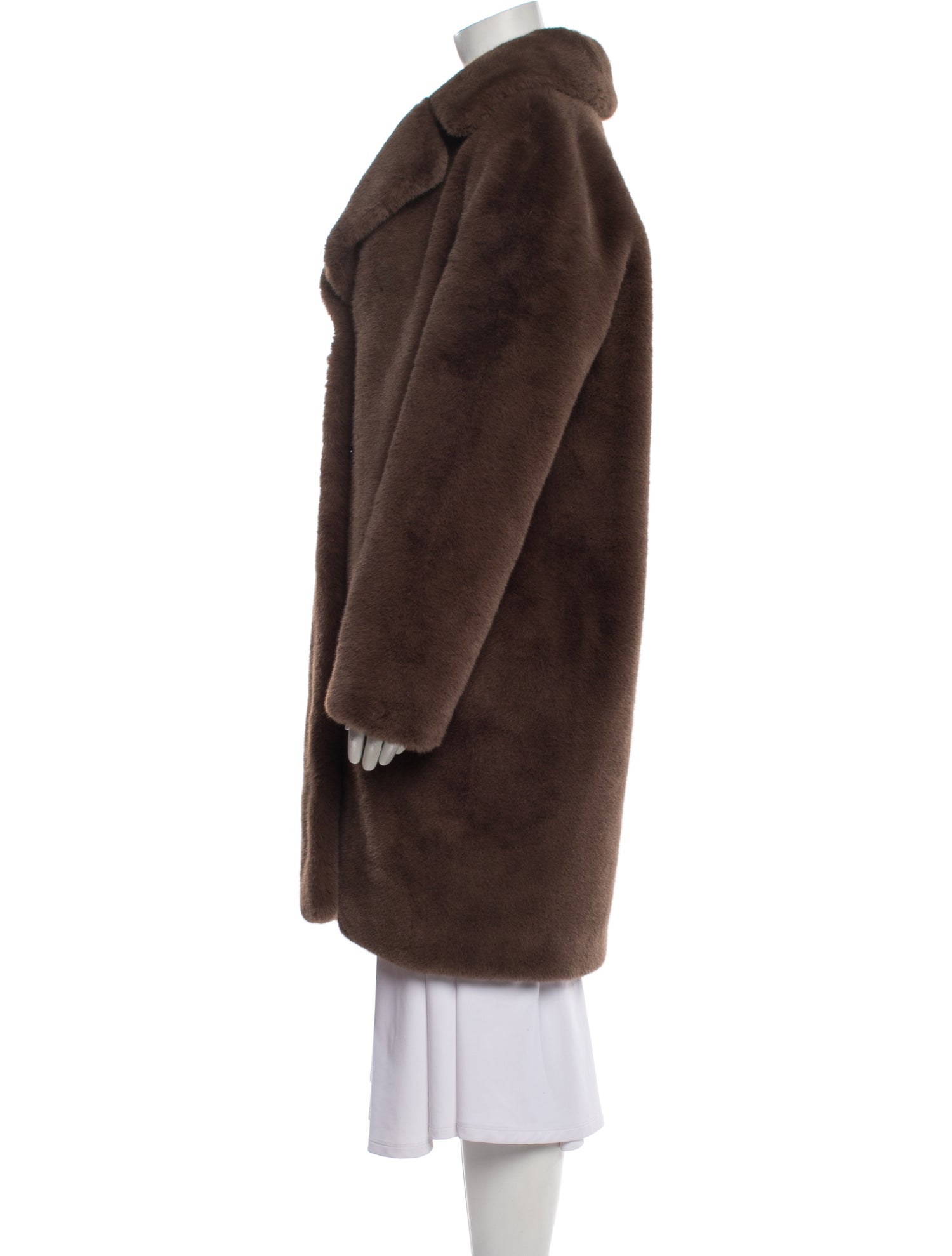 STAND STUDIO Faux Fur Coat