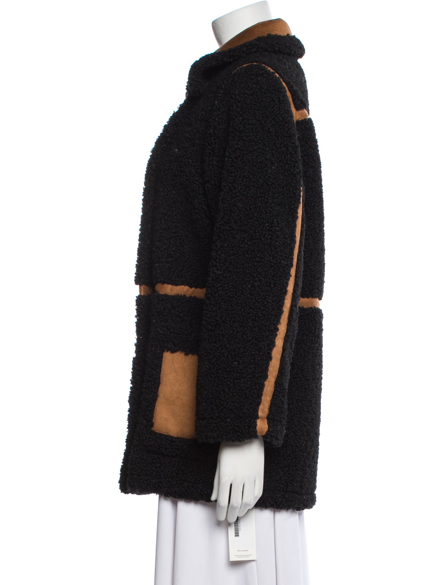 STAND STUDIO Faux Fur Coat