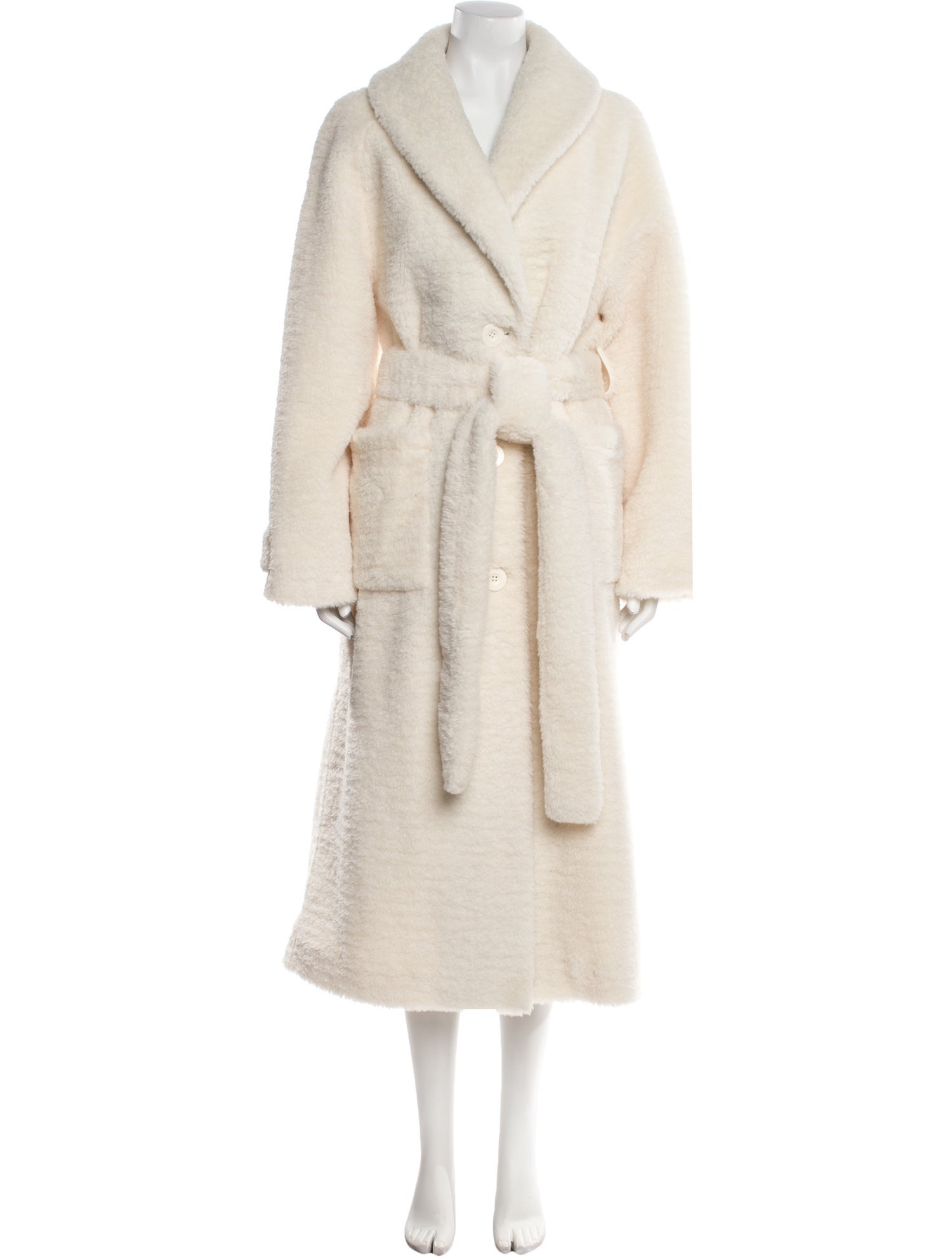 STAND STUDIO Faux Fur Coat
